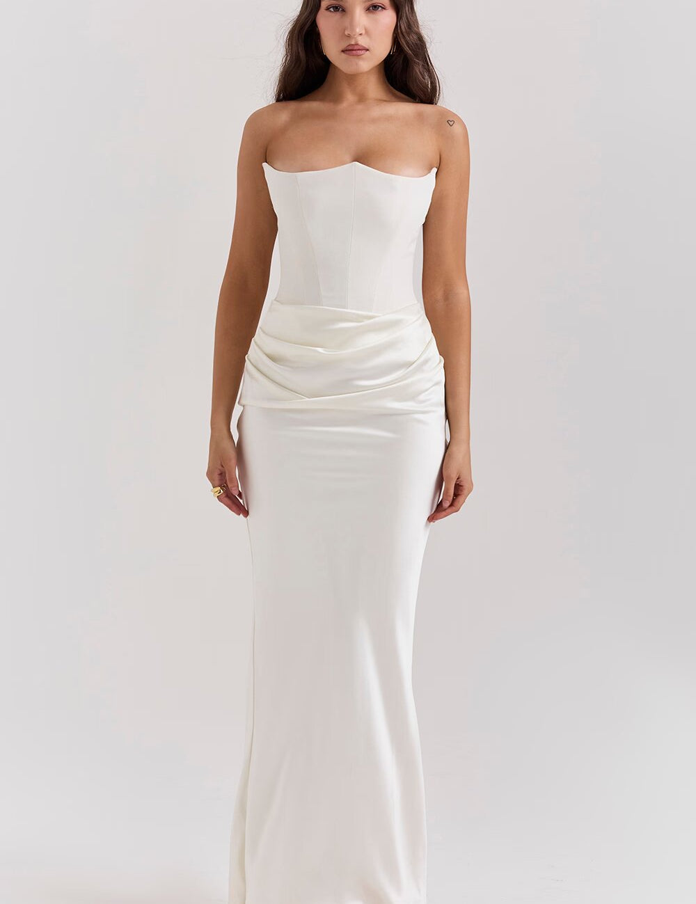 Belle - Robe longue avec corset