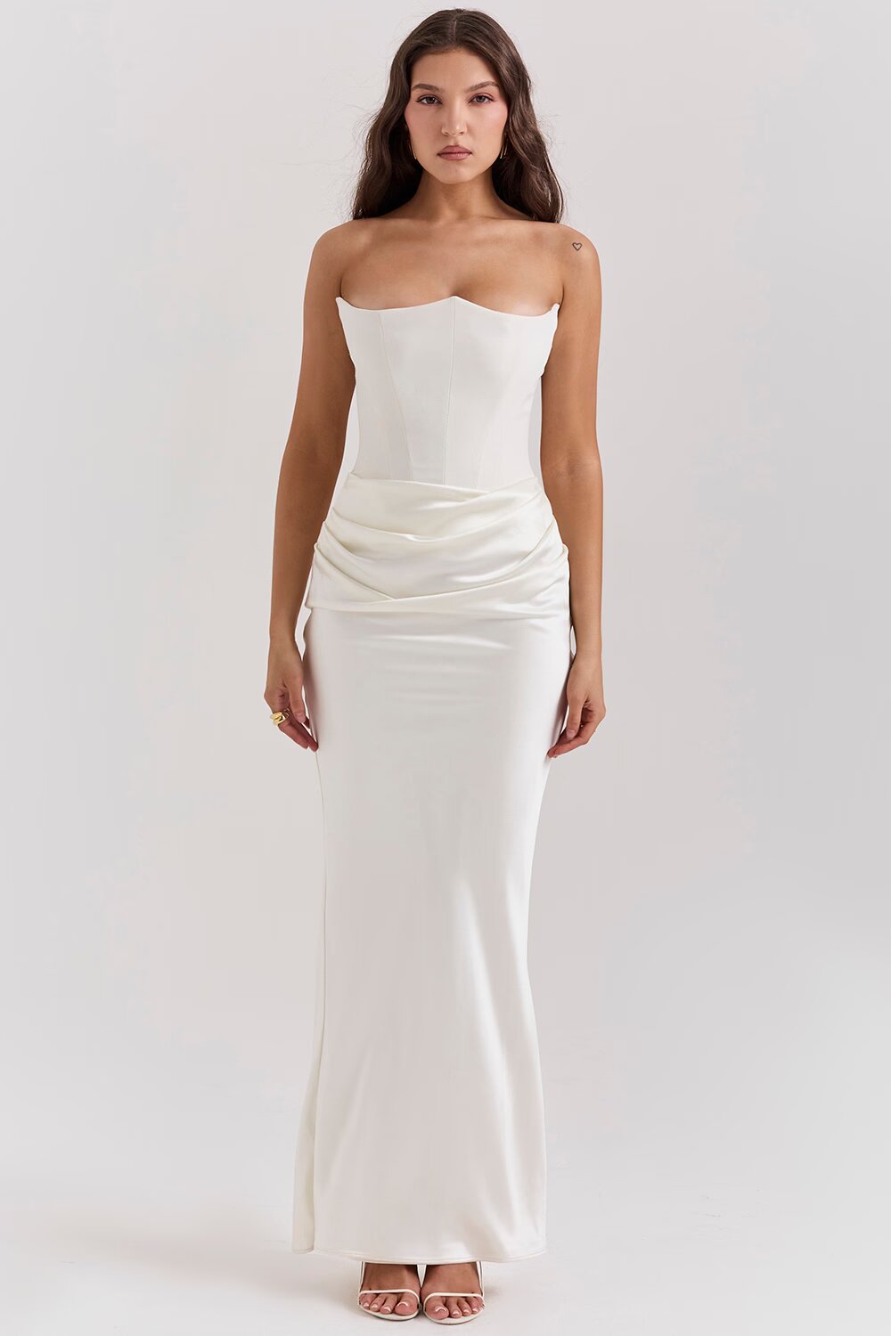 Belle - Robe longue avec corset