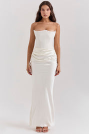Belle - Robe longue avec corset
