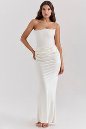 Belle - Robe longue avec corset