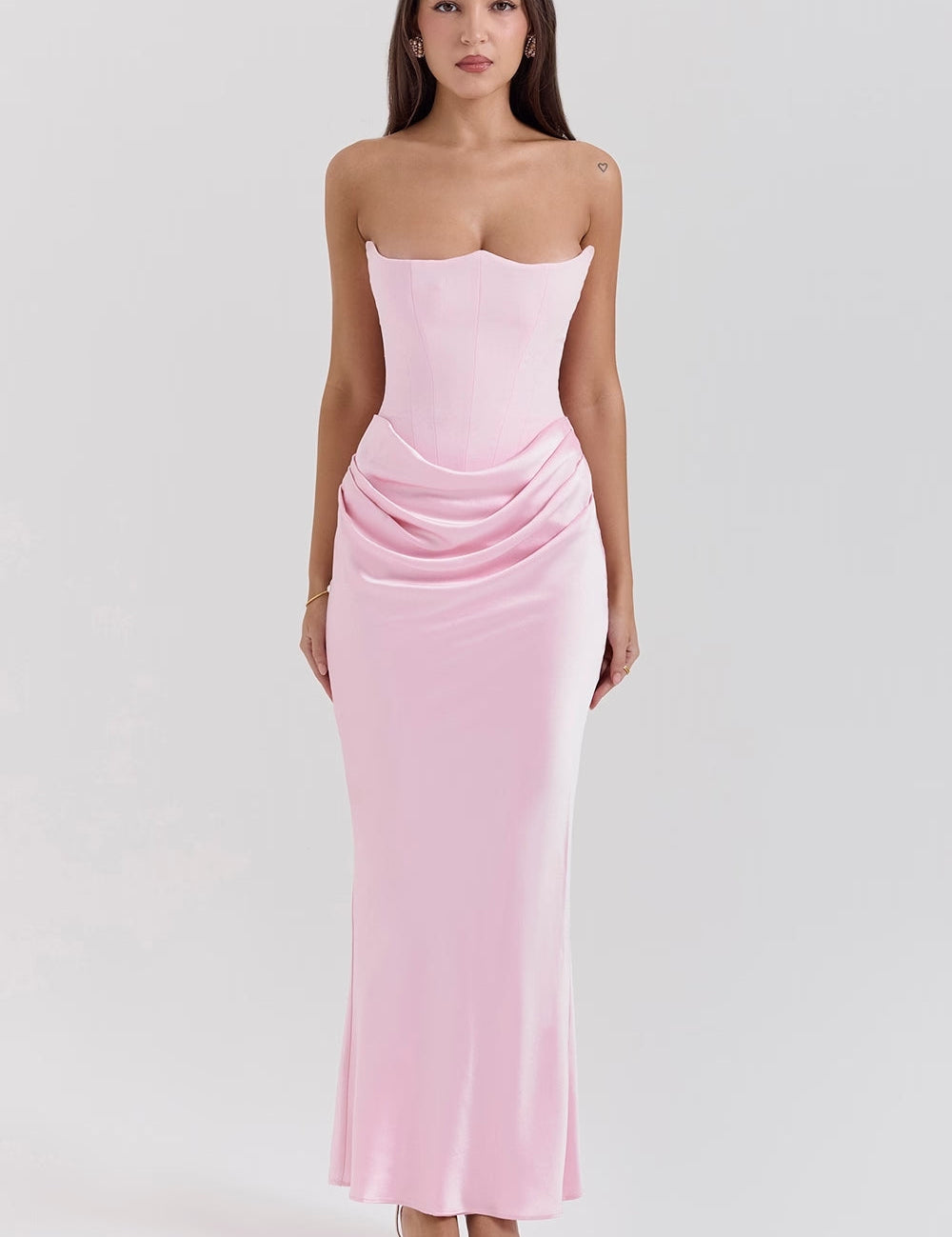 Belle - Robe longue avec corset