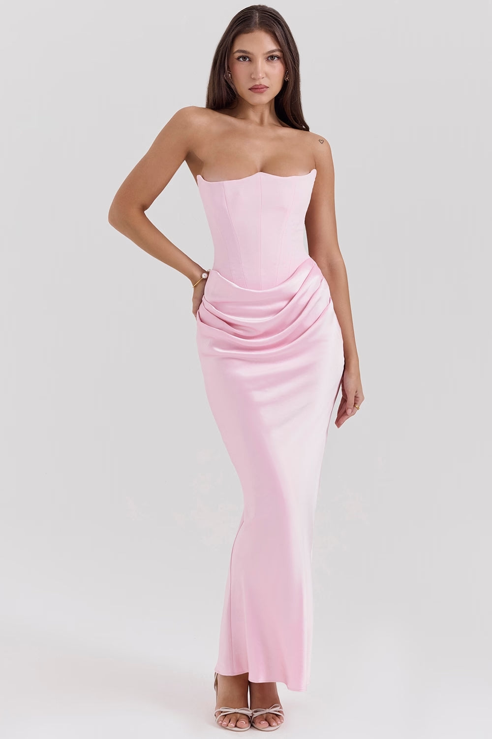 Belle - Robe longue avec corset