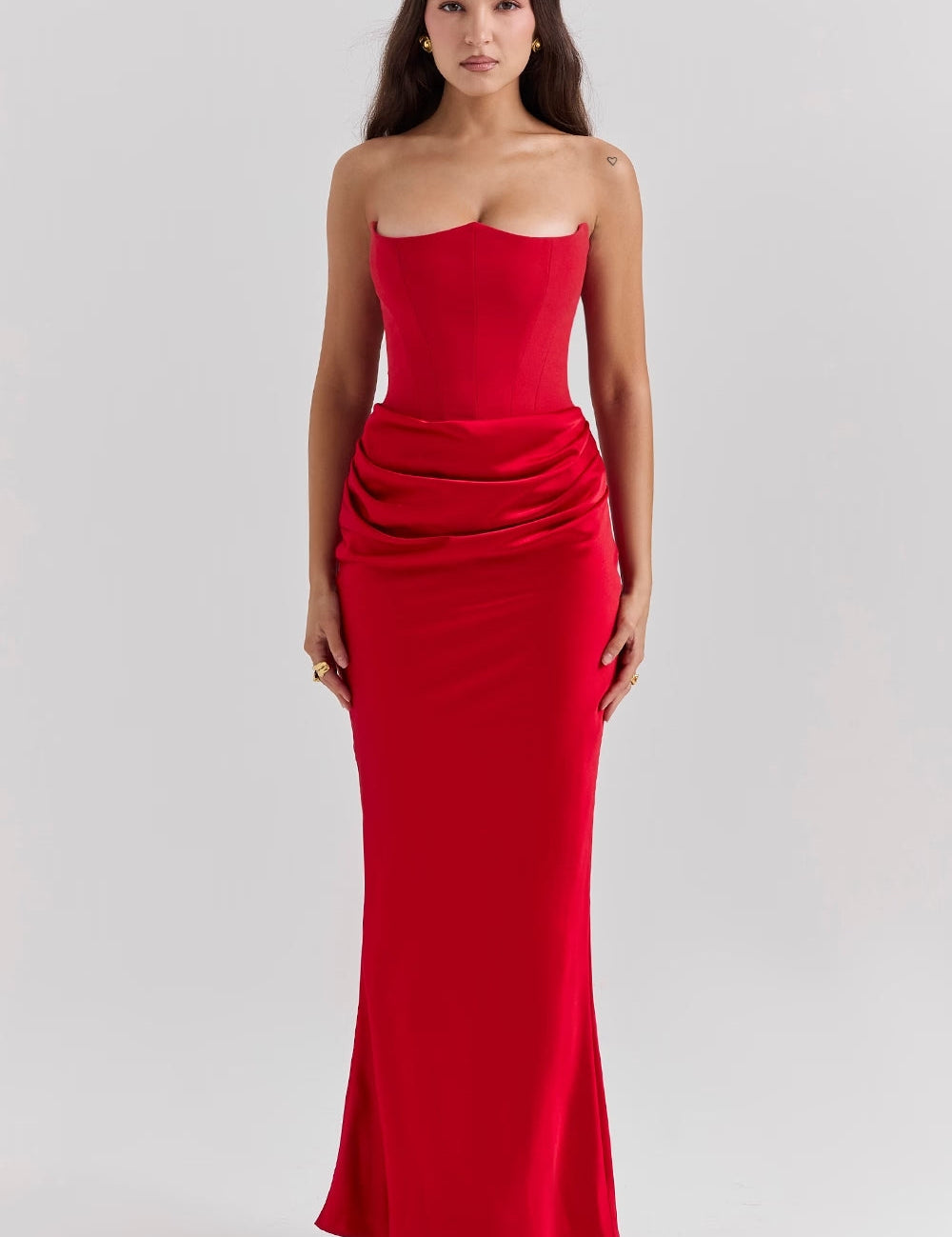 Belle - Robe longue avec corset
