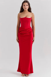 Belle - Robe longue avec corset