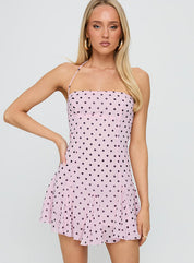 Ovalie - Mini-robe à pois