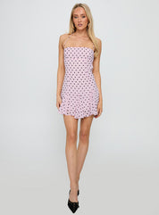 Ovalie - Mini-robe à pois
