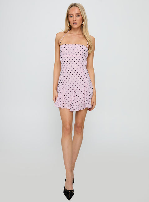 Ovalie - Mini-robe à pois