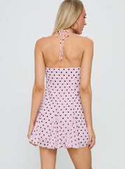 Ovalie - Mini-robe à pois