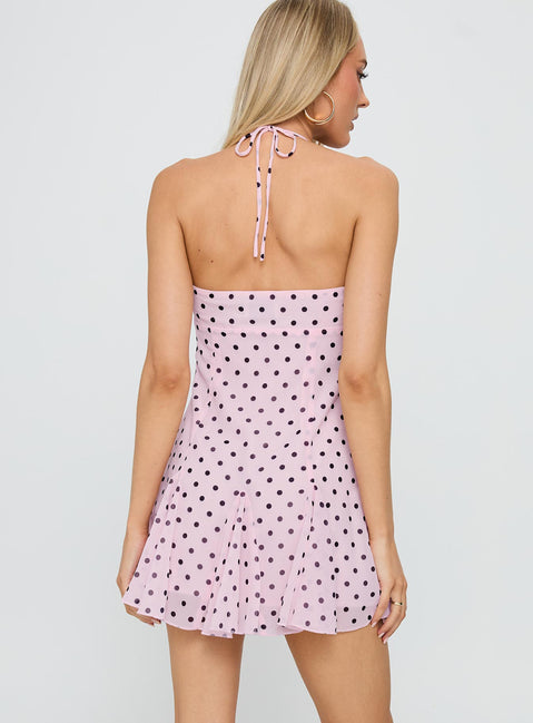 Ovalie - Mini-robe à pois