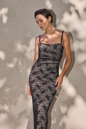 Arabella - Robe longue en dentelle