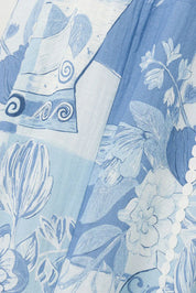 Poppy - Robe longue patchwork