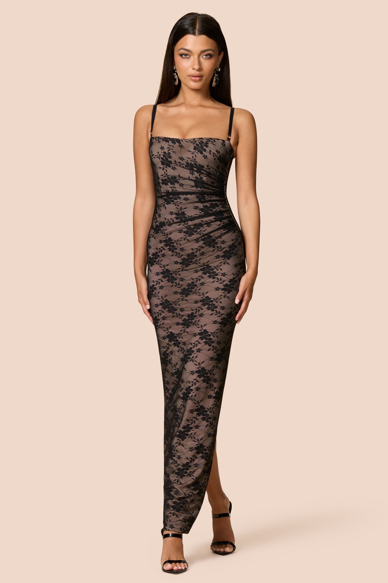 Arabella - Robe longue en dentelle