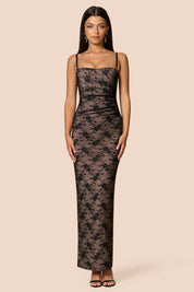 Arabella - Robe longue en dentelle